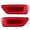 Red, variant on YAHHU 2Pcs Premium Rear Bumper Reflector Left Right 57010720AC Exact Fit For Dodge Journey AVP Crew Crossroad GT Sleek Black Lens Safety Replacement Parts (6.7 in / 17 cm)