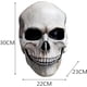 thumbnail image 2 of Máscara de calavera de cabeza completa con casco y mandíbula móvil Máscaras de Halloween de calavera de cabeza completa espeluznantes en 3D Máscaras de miedo de esqueleto de Halloween, 2 of 4