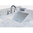 thumbnail image 2 of MONTARY 49 Inch Marble Vanity Top with Ceramic Sink & Backsplash, White Carrara White Engineered Stone Countertop for Bathroom Kitchen Cabinet ( 3 Faucet Holes), 2 of 5