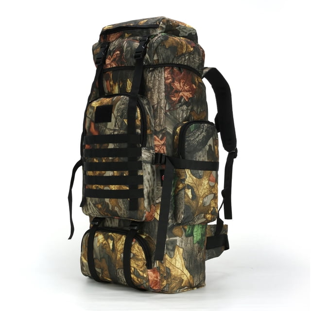 Mochila de Senderismo W WINTMING 70L/100L Camping Mochila Táctica MOLLE