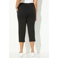 thumbnail image 2 of Catherines Women's Plus Size Suprema Crochet Trim Capri, 2 of 5