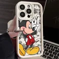 thumbnail image 3 of Disney-funda de teléfono de Mickey y Minnie para iPhone, carcasa suave de silicona líquida a prueba de golpes para modelos 15, 14, 13, 12, 11 Pro Max, XS, X, XR, 8, 7 Plus, SE 2020, 3 of 5