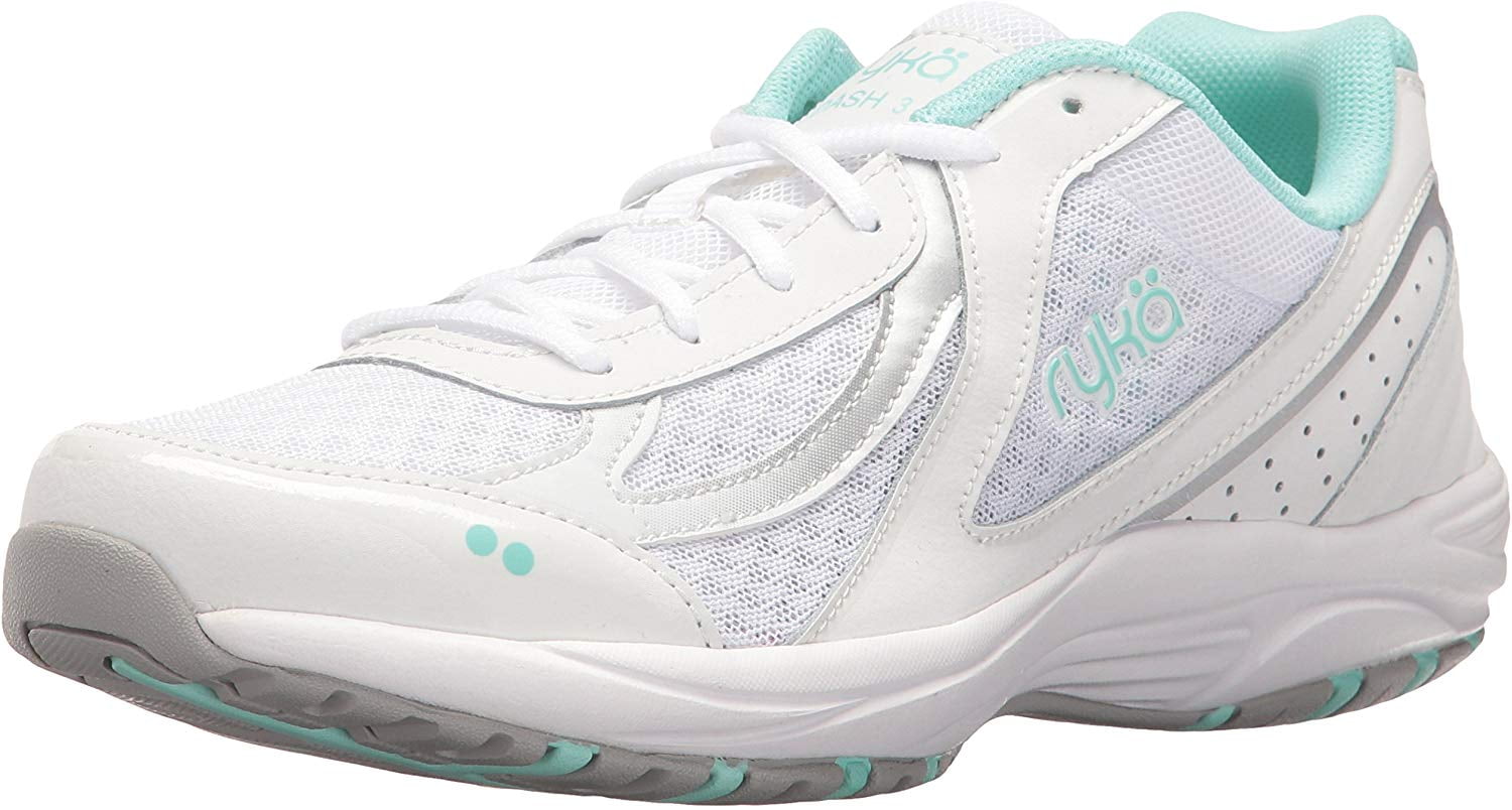 walking white shoes