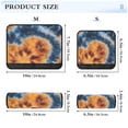 thumbnail image 3 of ALAZA Tie Dye Yellow Car Seat Belt Adjuster Neck Covers Shoulder Cushions Pads M, 3 of 8