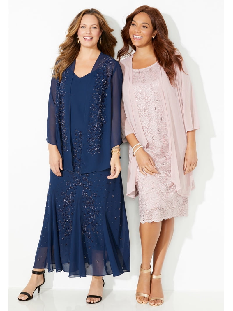 beaded dresses plus size Adrianna Papel Women's Floral-Beaded Gown - Champagne Gold it moves as you do Plus Size Beaded Dresses -