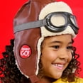thumbnail image 4 of Danny Go! Aviator Hat - Official Pretend Play Costume for Preschool Kids, 4 of 7