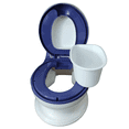 thumbnail image 3 of Baño Entrenador Bacinica The Baby Shop  con sonido, asiento acojinado y antiderrapante Azul, 3 of 7