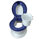 thumbnail image 3 of Baño Entrenador Bacinica The Baby Shop  con sonido, asiento acojinado y antiderrapante Azul, 3 of 7