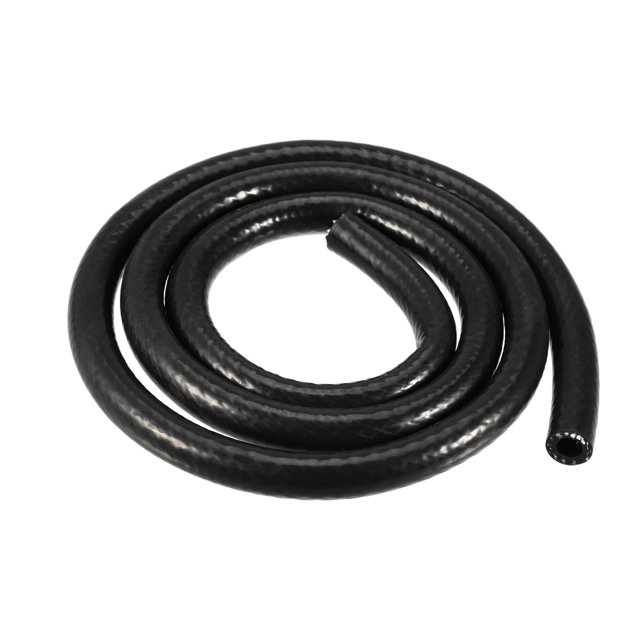 Coche Silicona Vacío Tubería Manguera LíneaNegro DI 10 mm 4,92 Pies Longitud