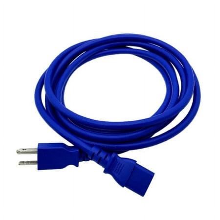 Kentek 10 FT Blue AC Power Cable Cord For SONY TV KDL-32XBR950 KDL-40S2000 NEW