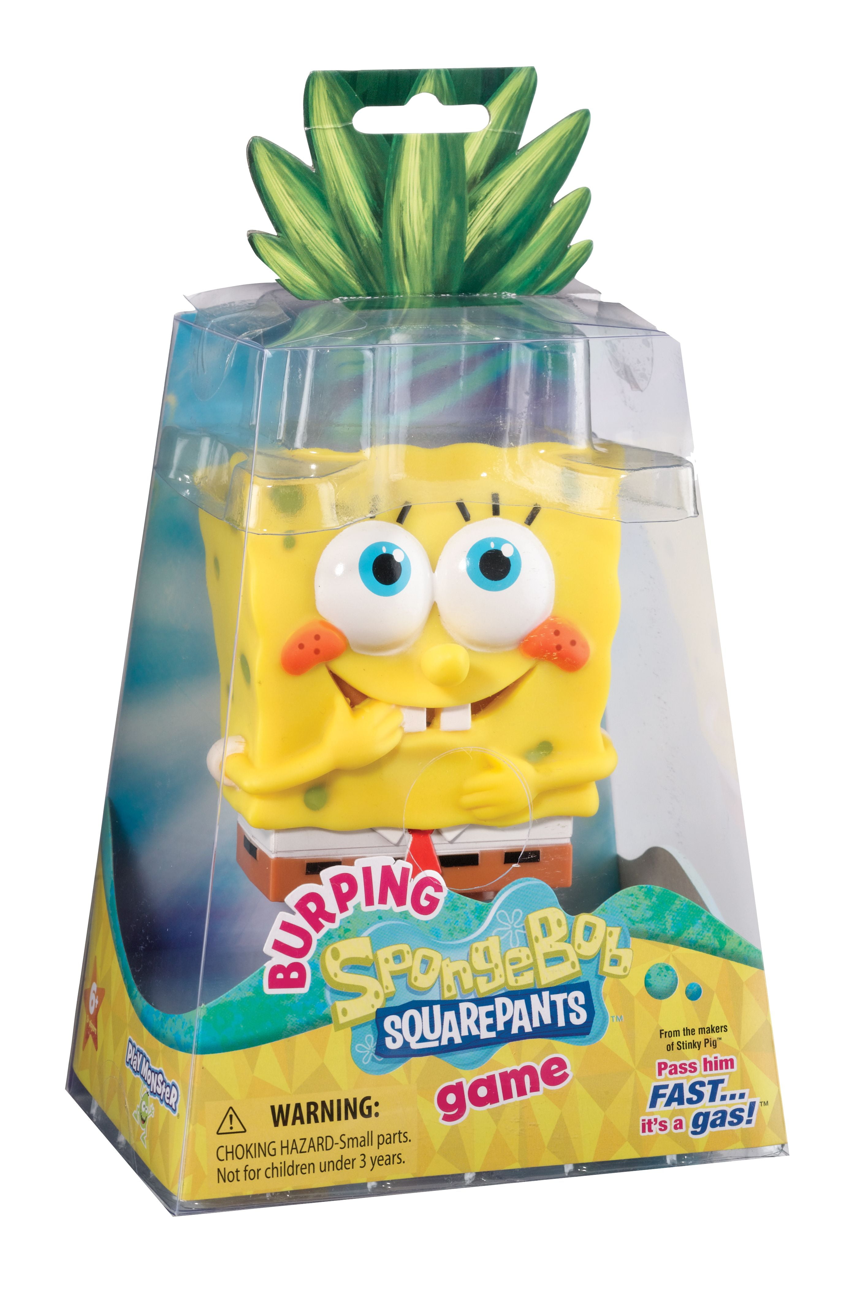 Multicolor SG_B07C8SGTSF_US Basic Fun MashEms Spongebob 4 Pack Squishy Collectable Toy 