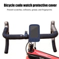 thumbnail image 5 of Protector De Silicona Bike Code Table Funda de silicona anticaída para Wahoo ELEMNT BOLT V2 (azul oscuro) Sywqhk Para estrenar, 5 of 5