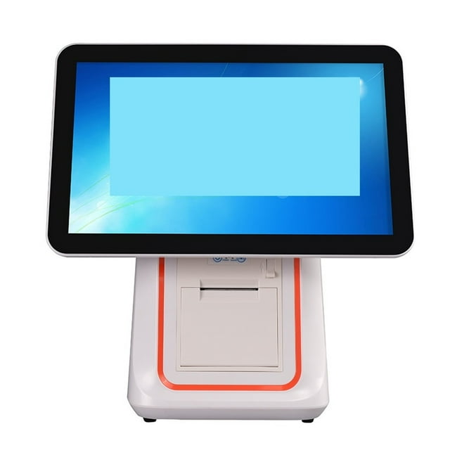 Cash Register Catering Milk Tea, Supermarket Convenience Store Mother And Baby Touch Screen Dual Screen Cash Register Integrated Machine ,Easy to Use