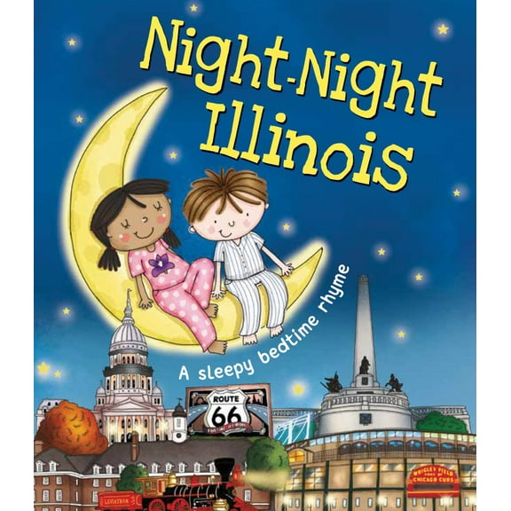 Night-Night Illinois (Board Book)