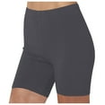 thumbnail image 1 of Leggings lisos de cinco puntas para mujer: pantalones cortos ajustados para yoga y running, tejido de poliéster, elásticos y transpirables, adecuados para hacer ejercicio, practicar deporte y lleva, 1 of 4