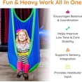 thumbnail image 3 of Fun and Function Cocoon Climbing Swing and Soothing Swing  Cozy Swing Provides Sensory Imagination for Ages 3 to 12, 3 of 7