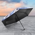 thumbnail image 6 of BLESIYA Rain Umbrella Small Umbrella Travel Umbrella Sun Protection Umbrella for Camping Light blue, 6 of 8