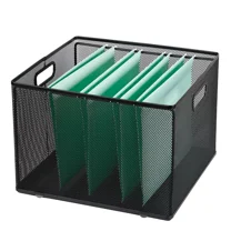 10" x 14" x 13.25" Mesh Crate File Box