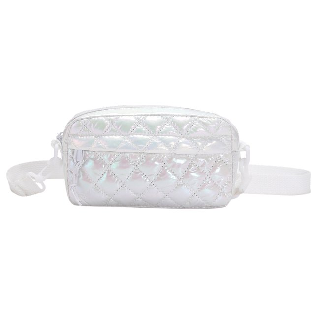 Bolsa bandolera de moda para mujer hobo acolchado con rombos que combina con todo para regalo (Beige) Ehuebsd Para Estrenar