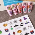 thumbnail image 2 of Halloween Nail Stickers Horror Face Designs Halloween Goth Nail Stickers Water Transfer Nail Decals Nail Art Supplies of The Dead Nail Designs for Halloween Nail Charm, 2 of 5