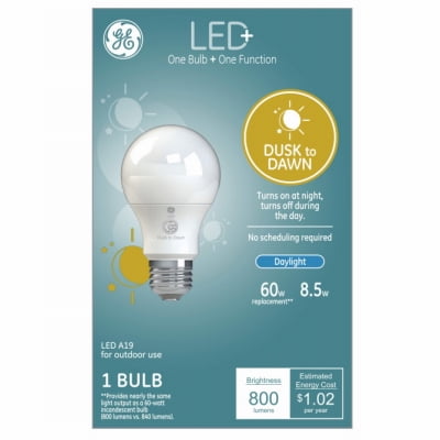 

G E LIGHTING GE 9W Dusk/Dawn Bulb 1 Pack