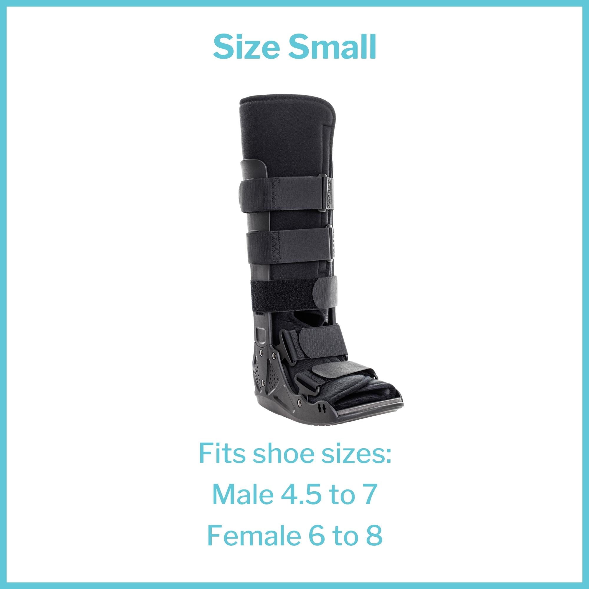 McKesson Standard Walking Boot Surgical Shoe, Non-Air, Either Foot