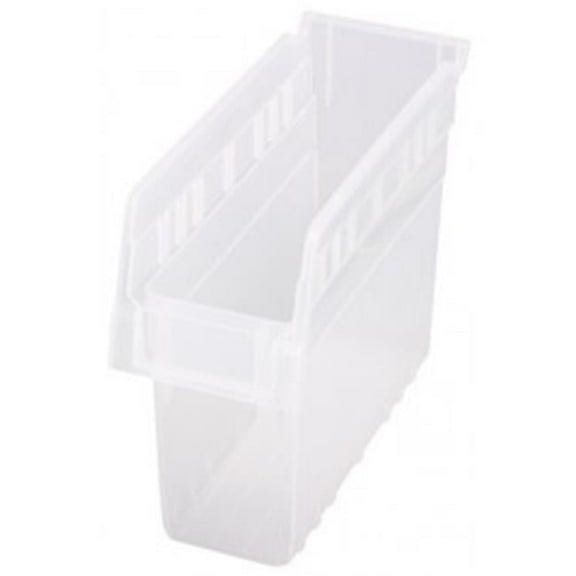 Clear Plastic Storage Bins - 11.63 x 4.38 x 8 in.