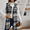 A41-Black, variant on Women's Plaid Vest Coat Casual Button Front Sleeveless Blazer Jacket Outerwear with Pockets Black L
