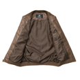 thumbnail image 4 of First Manufacturing WBM-2002VGL-S-BRN Myles Faux Leather Jacket for Men, Brown - Small, 4 of 4
