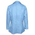 thumbnail image 3 of Chaqueta Informal Blazer informal para mujer, color caramelo, moda, trabajo, oficina, chaquetas, uso diario (azul L) Ygjytge para Mujer Azul T M, 3 of 8