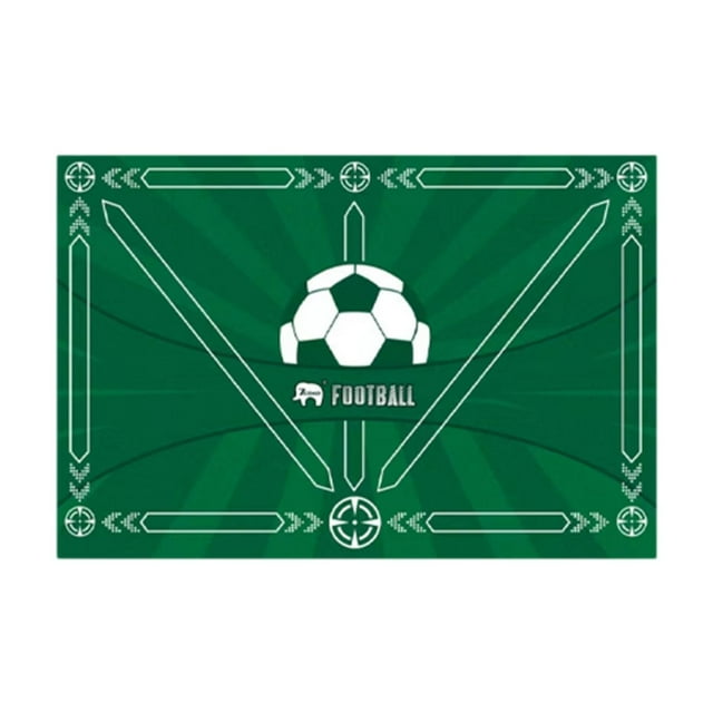 jinwen Football Footstep Training Mat Anti Skid Carpet Soccer Training Mat for Home D