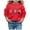 Red, variant on WOYY Toddler Girls Round Neck Sweatshirt Letter Print Casual Pullover Top, Sizes 3-4T