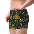 thumbnail image 4 of Bingfone Carnival Mardi Gras3 Men'S Underwear - Casual Stretch Boxer Briefs-Small, 4 of 9