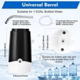 thumbnail image 3 of Bomba Dispensadora de Agua de 5 Galones, Bomba de Carga USB Eléctrica, Dispensador de Agua Automático Portátil para de 2-5 Galones, 3 of 5