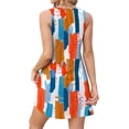 thumbnail image 3 of Qaspx Summer Dresses for Women Beach Sundresses Sleeveless Swimsuit Coverup Dress with Pockets, 3 of 6