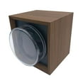 thumbnail image 3 of Enrollador de reloj para caja de reloj automática, organizador de almacenamiento, caja de presentación a prueba de polvo con cubierta, escritorio USB Redondo Negro, 3 of 9