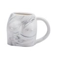 thumbnail image 4 of Taza de café de cerámica novedosa, taza de leche para el hogar, para cocina, hogar, regalo de cumpleaños Mármol Sunnimix Taza de café, 4 of 8