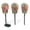 K, variant on Halloween Ground Stake Skull Yard Decoration, 3-Pack Plastic Skeleton Ornaments, Weather-Resistant Prop for Graveyard Party Scene