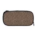thumbnail image 3 of Goofa Brown Leopard Pattern Big Capacity Pencil Pen Case Office College Large Storage High Capacity Bag Pouch Holder Box Organizer, 3 of 9