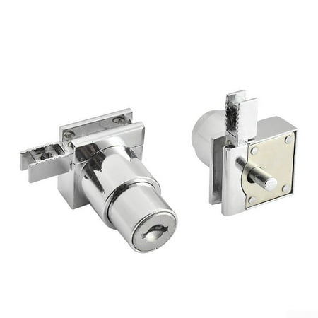Zinc Alloy Sliding Glass Door Ratchet Lock For Cabinet Retail Display Case Parts Canada Zinc Alloy Sliding Glass Door Ratchet, Sliding Glass Door Display Case Locks