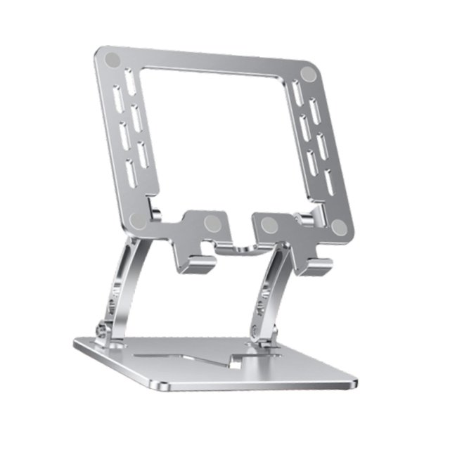 Soporte para tableta perfke de Aleación de aluminio para computadora personal plata