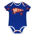 thumbnail image 2 of Infant  Blue New York Mets On Deck 2-Piece Diaper Cover Set, 2 of 5