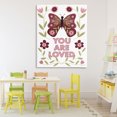 thumbnail image 3 of Stupell Industries Traditional You Are Loved Symmetrical Canvas Art, 36 x 48, by Susan Ball, 3 of 8