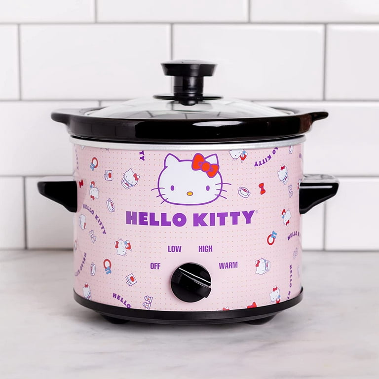  Uncanny Brands Hello Kitty 2qt Slow Cooker - Cook With Your  Favorite Sanrio Characters: Home & Kitchen