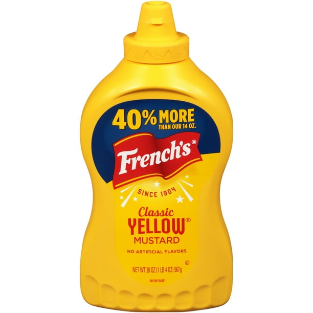 French's Classic Yellow Mustard, 20 oz