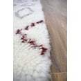 thumbnail image 6 of Moroccan Traditional Handmade New Zealand Wool 4x6 Rug |  TRD172346, 6 of 10