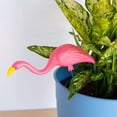 thumbnail image 5 of Bloem 2 Pack Mini Pink Flamingos - Small 10" x 5.5" Yard Decorations, Resin Lawn Ornament Stakes with Stainless Steel Legs, 5 of 6