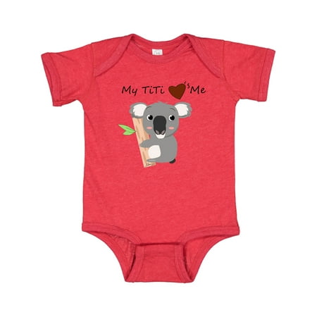 

Inktastic Koala (titi loves me) Gift Baby Boy or Baby Girl Bodysuit