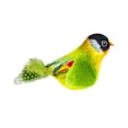 thumbnail image 2 of Juguete realista para gatos Salvador que se activa al tocar con forma de pájaro verde, 2 of 10