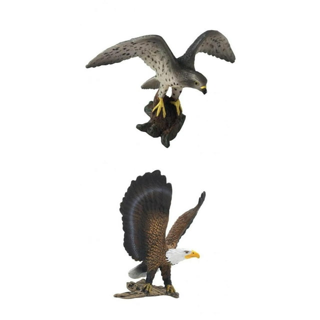 2 piezas de simulación de animales en miniatura, modelo de pájaros, estatuilla, estatua de juguete